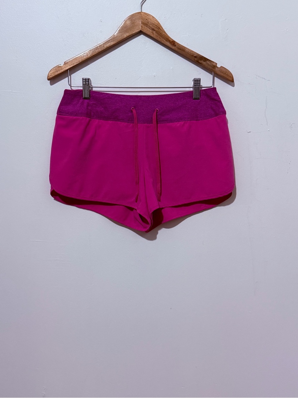 H&M Magenta Drawstring Lounge Shorts